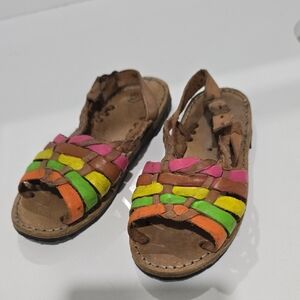 Mexican Shoes Colorful Kids Sandals